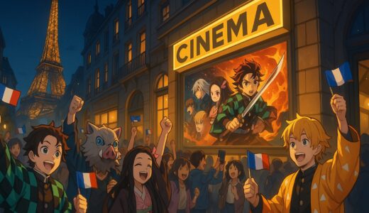 【フランス】劇場版鬼滅の刃の興行成績は？現地の反応とヨーロッパでのアニメ人気