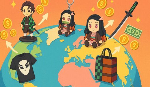 【海外展開】鬼滅の刃のグッズ売上規模と人気商品を調べてみた！