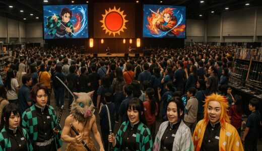 【海外】鬼滅の刃ファンイベントの規模が想像以上！アメリカやヨーロッパでの人気ぶり