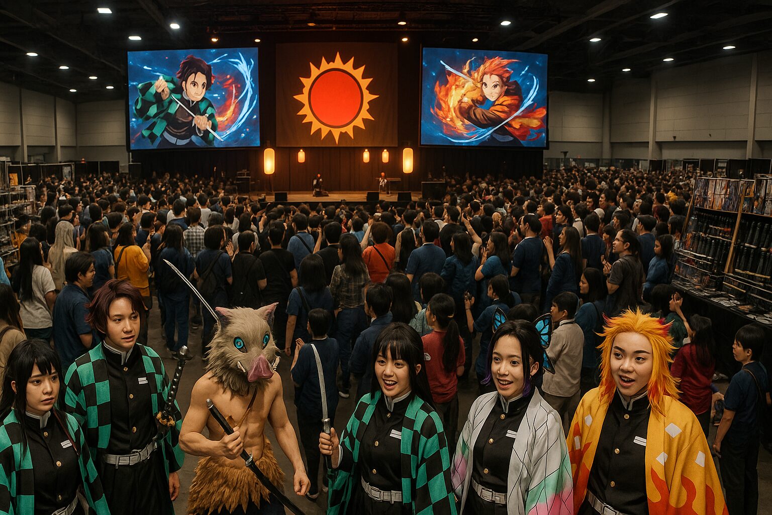 【海外】鬼滅の刃ファンイベントの規模が想像以上!アメリカやヨーロッパでの人気ぶり | 雑学ライナー