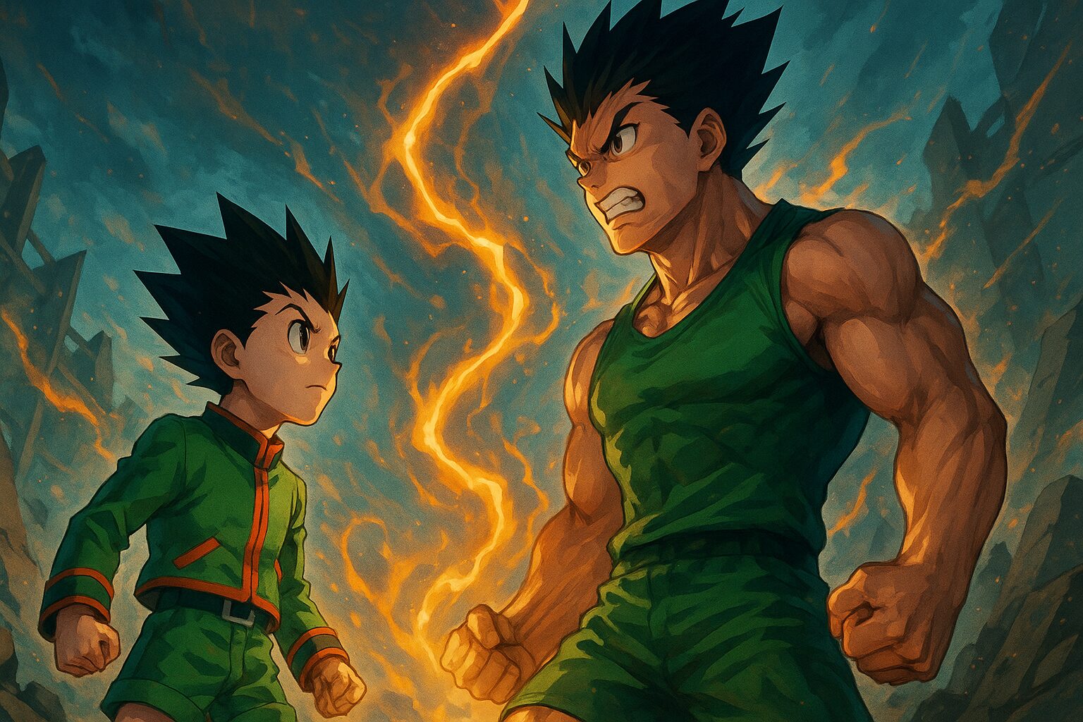 【ハンターハンター】ゴンがピトー戦で大人の姿になった制約と誓約 | 雑学ライナー