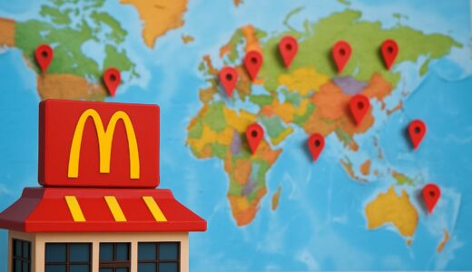 【世界展開】マクドナルドの店舗数はどれくらい？各国の出店状況も