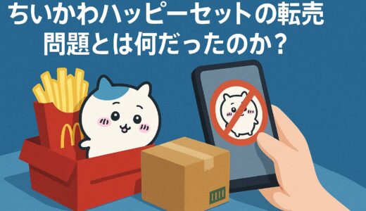 【マクドナルド】ちいかわハッピーセット転売騒動？わずか3日で販売終了の真相