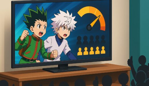 ハンターハンター2011年版の視聴率は？
