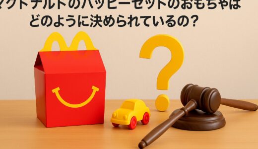 ランダム？お客さんに渡すハッピーセットのおもちゃの決め方