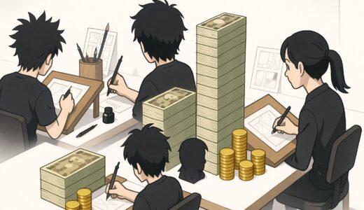 【比較】冨樫義博の年収は他の漫画家とどのくらい違う？