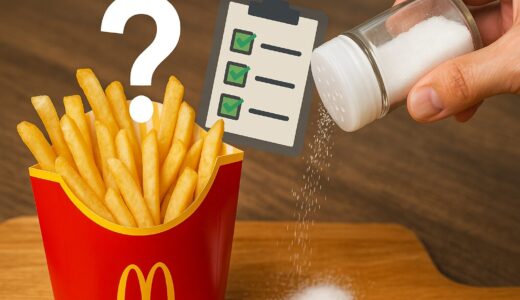 マクドナルドのポテトの塩加減はどのように管理されているの？