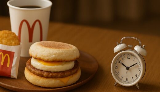 マクドナルドの朝マックはなぜ10時30分まで？