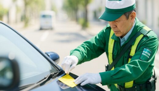 緑のおじさんが駐禁取り締まりを完了するまで何分くらいかかる？