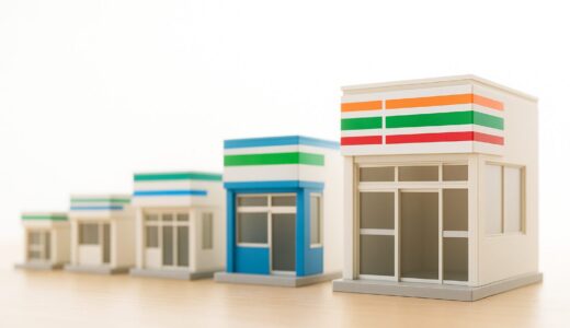 コンビニの店舗ランキング1位はどこ？