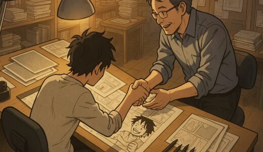 【ONE PIECE】尾田栄一郎がアシスタント修行した漫画家は誰？師弟関係の現在