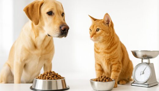 【ペット】犬や猫の1日のカロリー摂取量は？体重別の目安