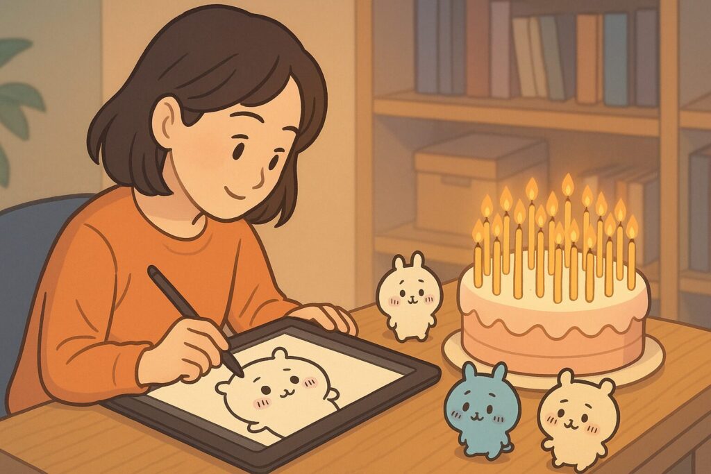 ちいかわ作者ナガノは何歳?年齢が推定30代後半とされる根拠は? | 雑学ライナー