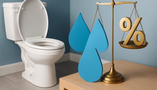 トイレの水道代は家庭の水道使用量の何割を占める？