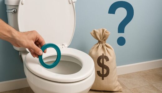 【節約】トイレの節水リングを取り付けるとどれくらい効果がある？
